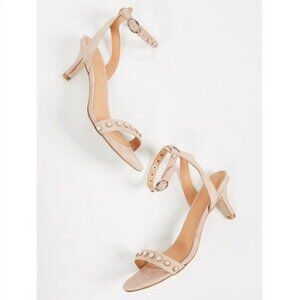 NWOB Joie‎ Malina Pearl Kitten Heel Sandals Size 39 (US 8.5)